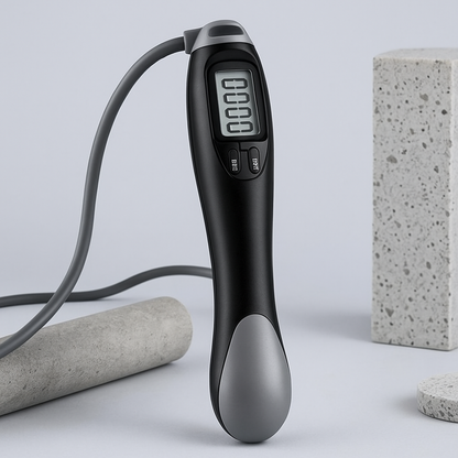 Smart Digital Fitness Jump Rope with LCD Counter