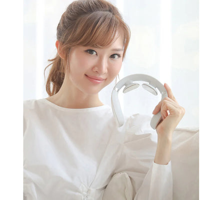 Smart Neck Massager with Electric Therapy and Vibration
