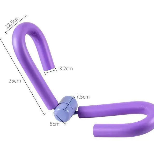 Portable S-Shaped Leg Trainer for Home Fitness